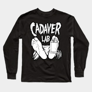 The Cadaver Lab Podcast Logo Long Sleeve T-Shirt